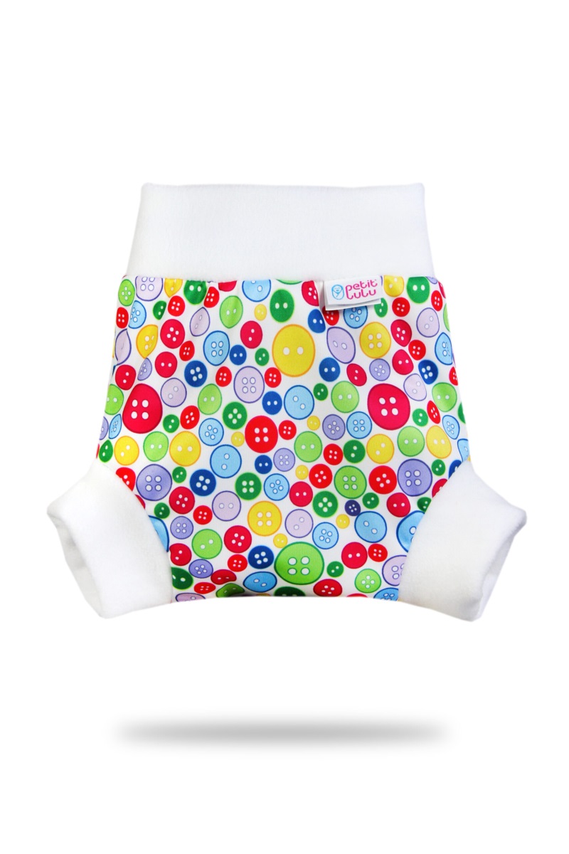 Petit Lulu s.r.o. Sbírka knoflíků - pull-up svrchní kalhotky - L