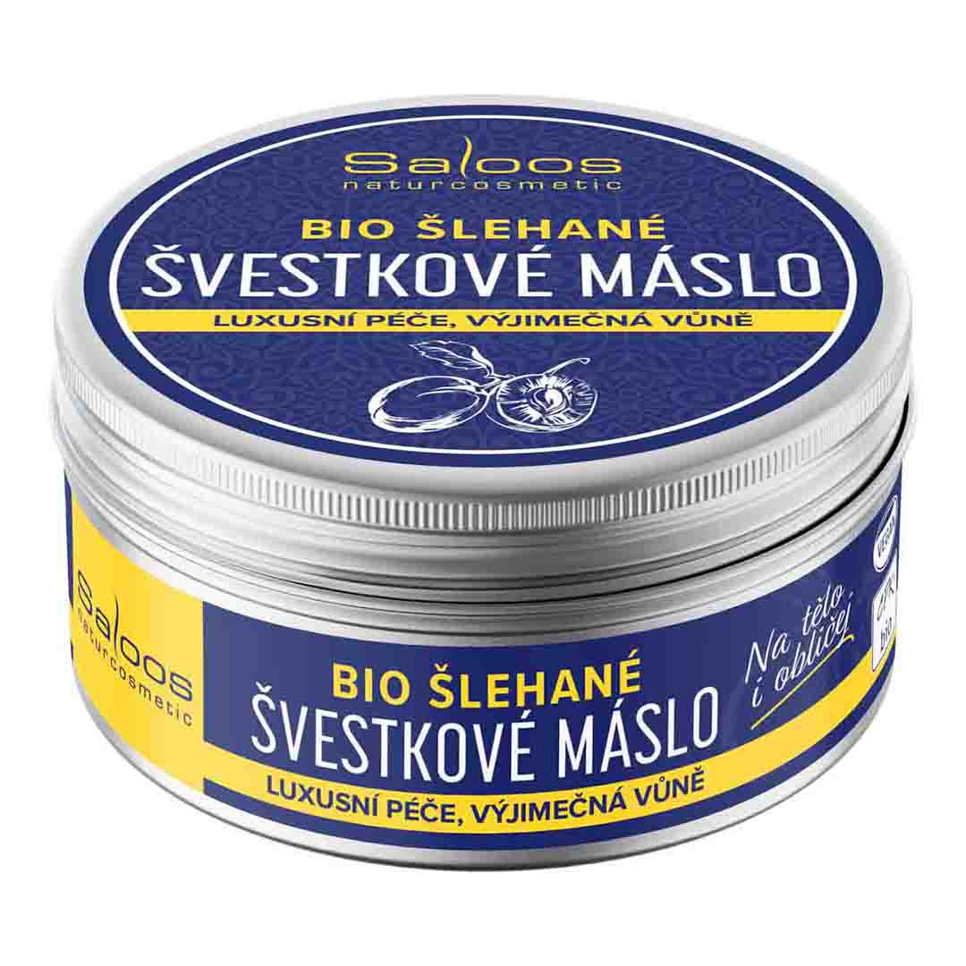 Saloos Šlehané bio švestkové máslo 150 ml | Bio šlehaná másla