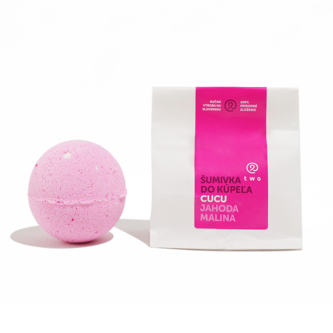Twocosmetics Šumivá bomba do koupele CUCU, 120 g