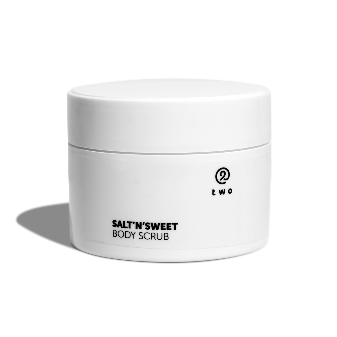 Twocosmetics Tělový scrub SALT'N'SWEET, 200 ml