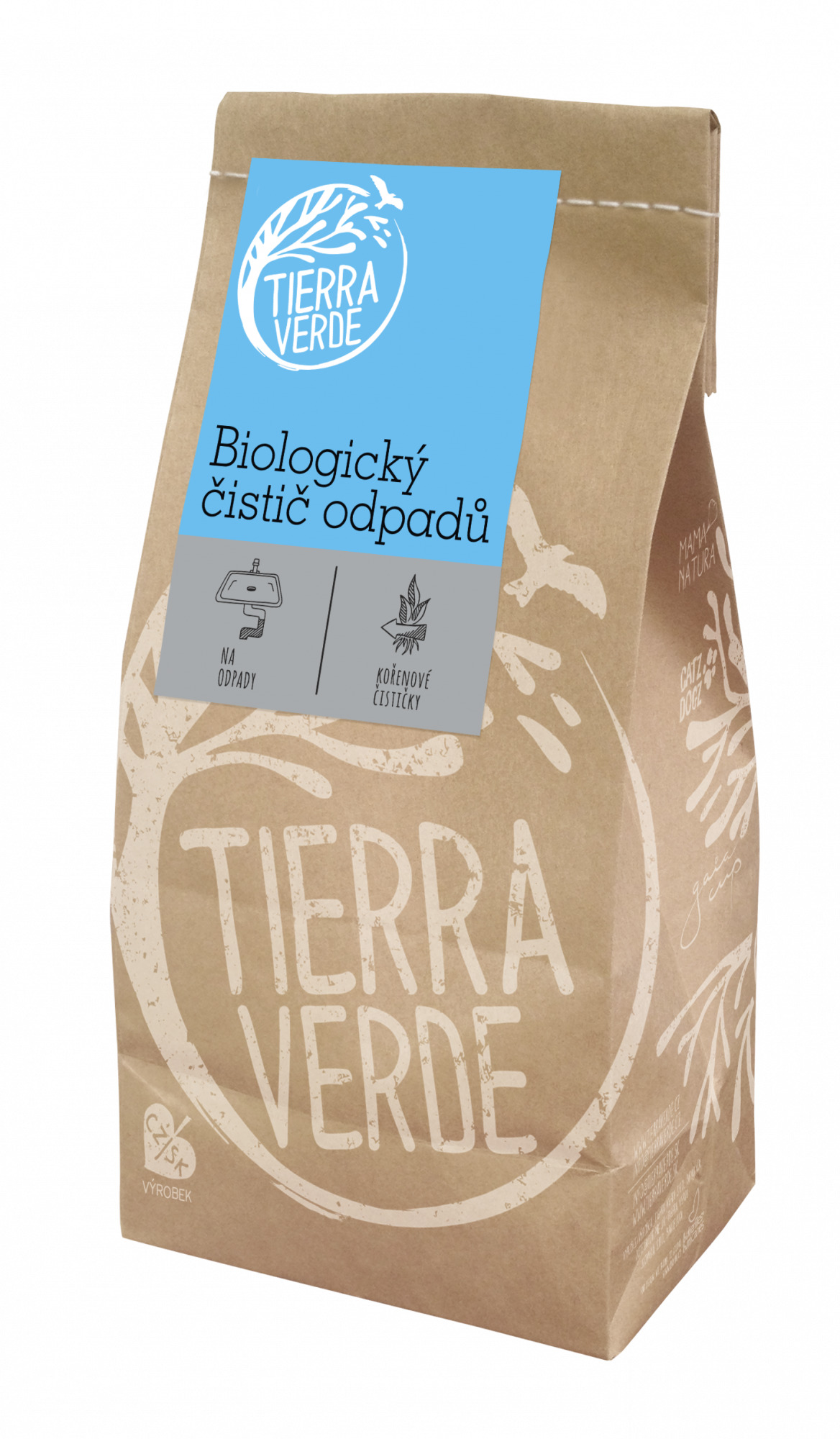 Tierra Verde – Biologický čistič odpadů (pap. sáček 500 g)