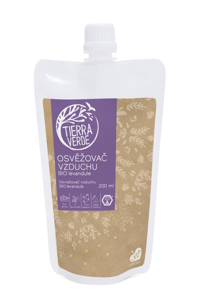 Tierra Verde – Osvěžovač vzduchu – BIO Levandule, 200 ml