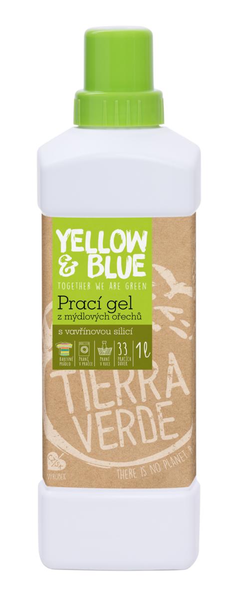 Tierra Verde – Prací gel vavřín (Yellow & Blue), 1 l