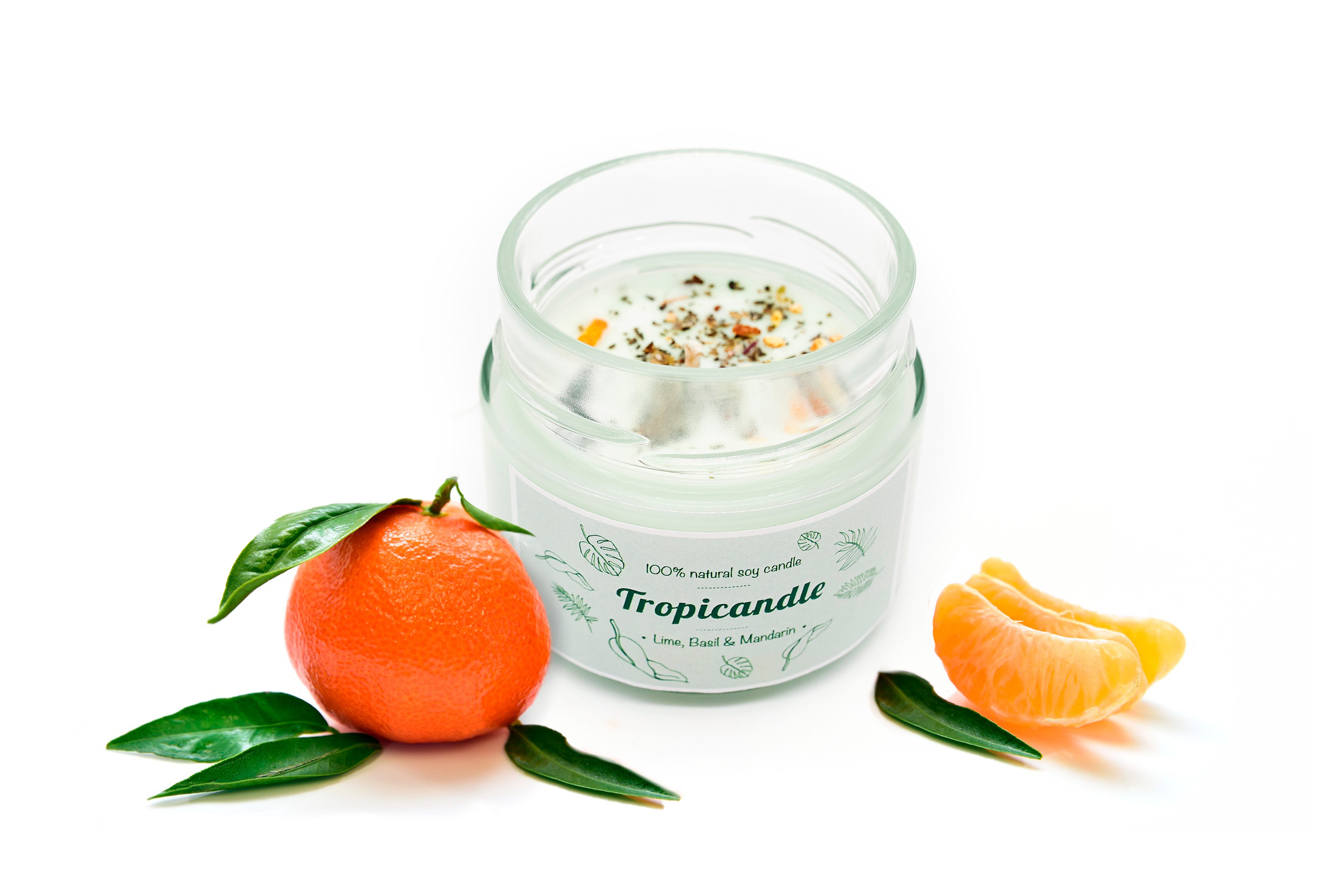 Tropikalia Tropicandle - LIME, BASIL & MANDARIN