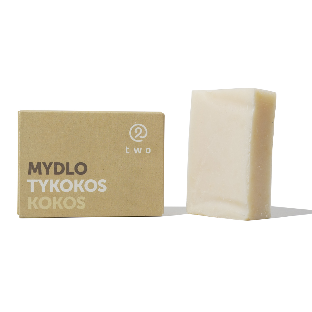 Twocosmetics Tuhé mýdlo TYKOKOS, 100 g