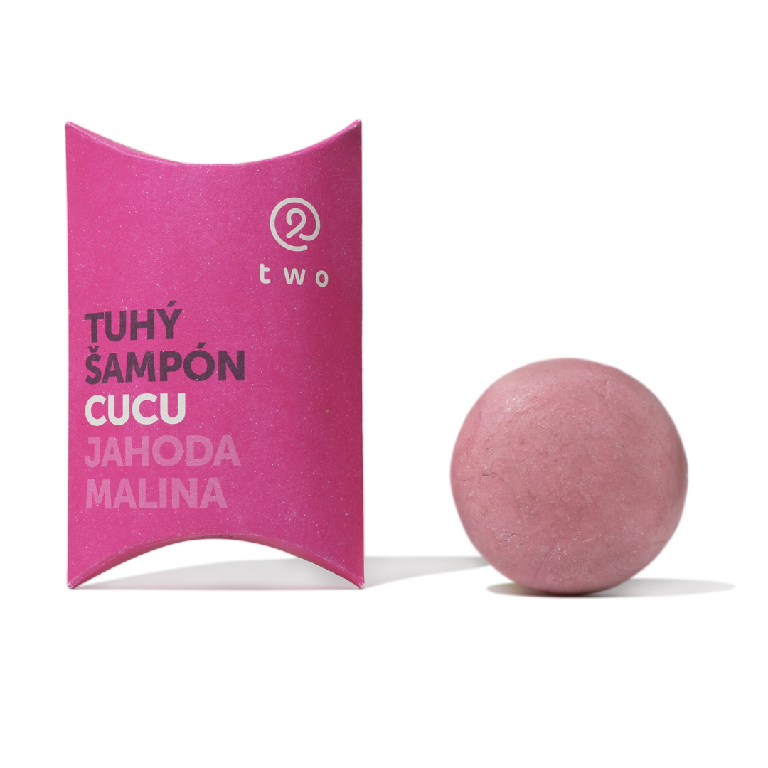 Twocosmetics Tuhý šampon CUCU, 85 g