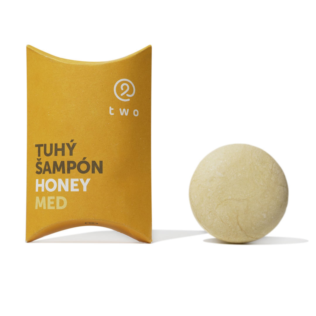 Twocosmetics Tuhý šampon HONEY, 85 g