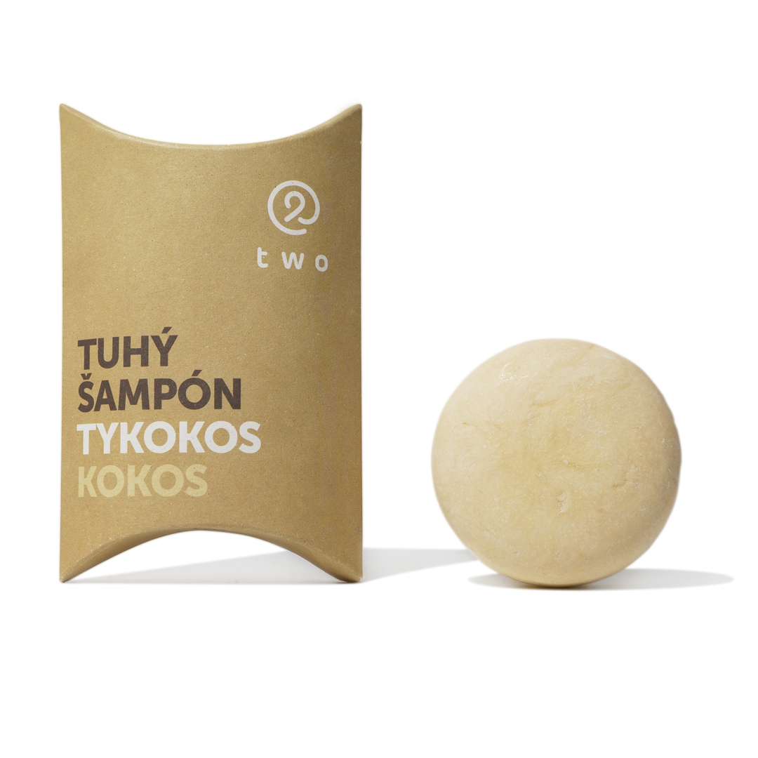 Twocosmetics Tuhý šampón TYKOKOS, 85 g