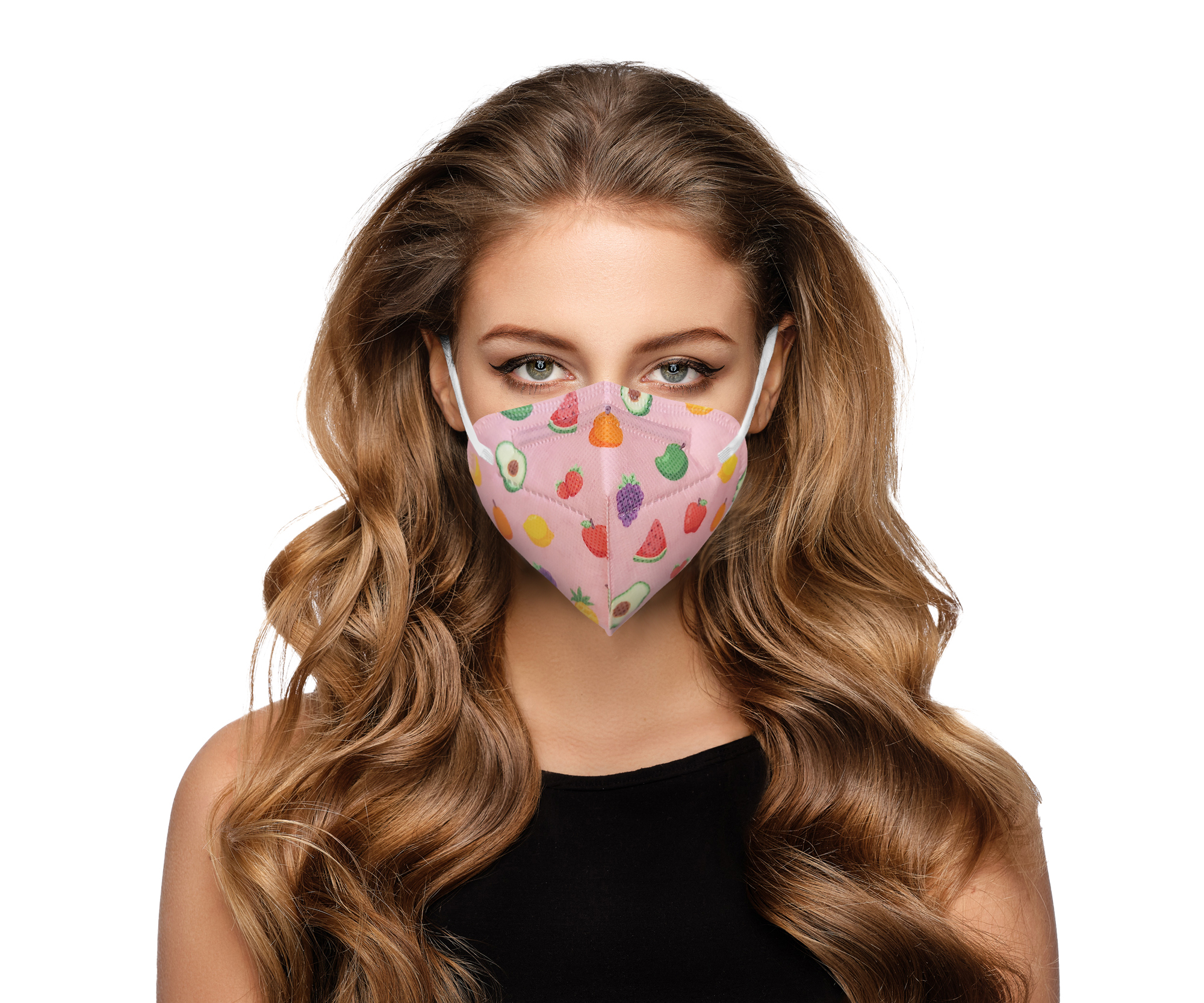 DAMA TRADE s.r.o. 10x Český respirátor FFP2 - Mix ovoce