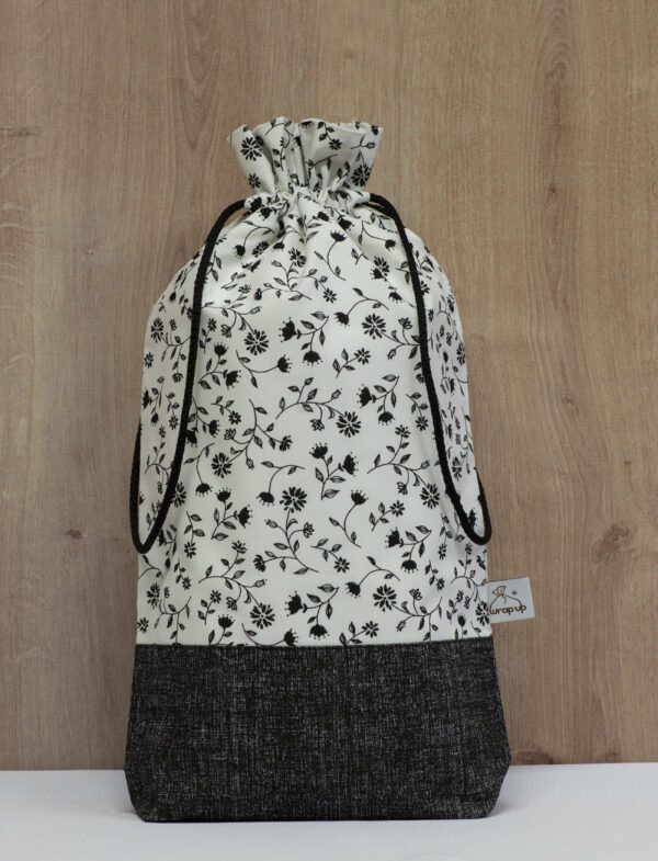 Wrap Up - Funkční obal na pečivo - velikost L (40 x 24 cm) Barva: Červený s puntíky