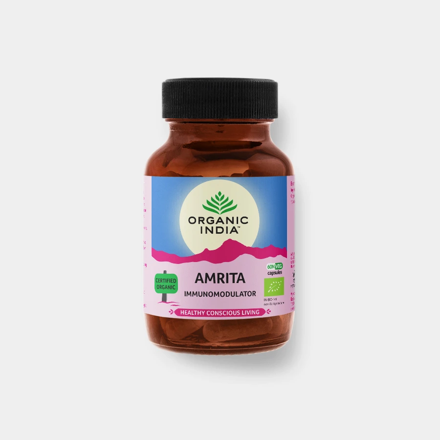 ORGANIC INDIA Amrita, Organic India, 60 kapslí