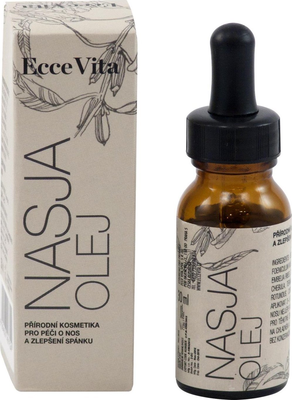 EcceVita Nasja olej, Ecce Vita, 30ml
