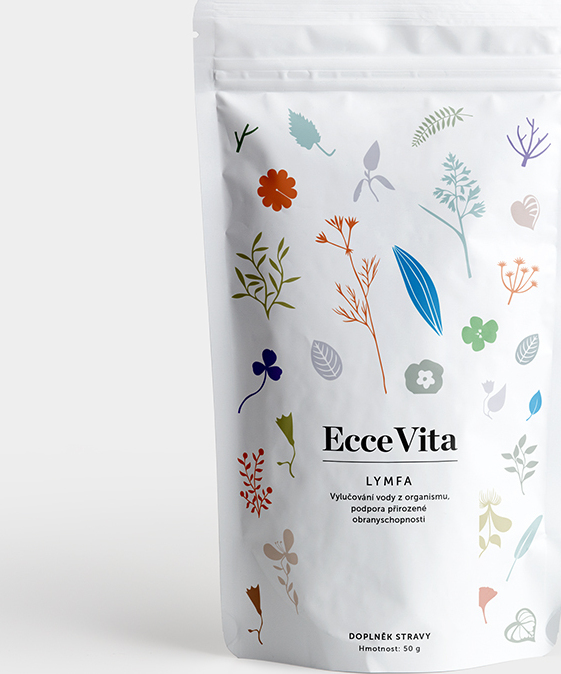 EcceVita Bylinná směs Lymfa, 50g