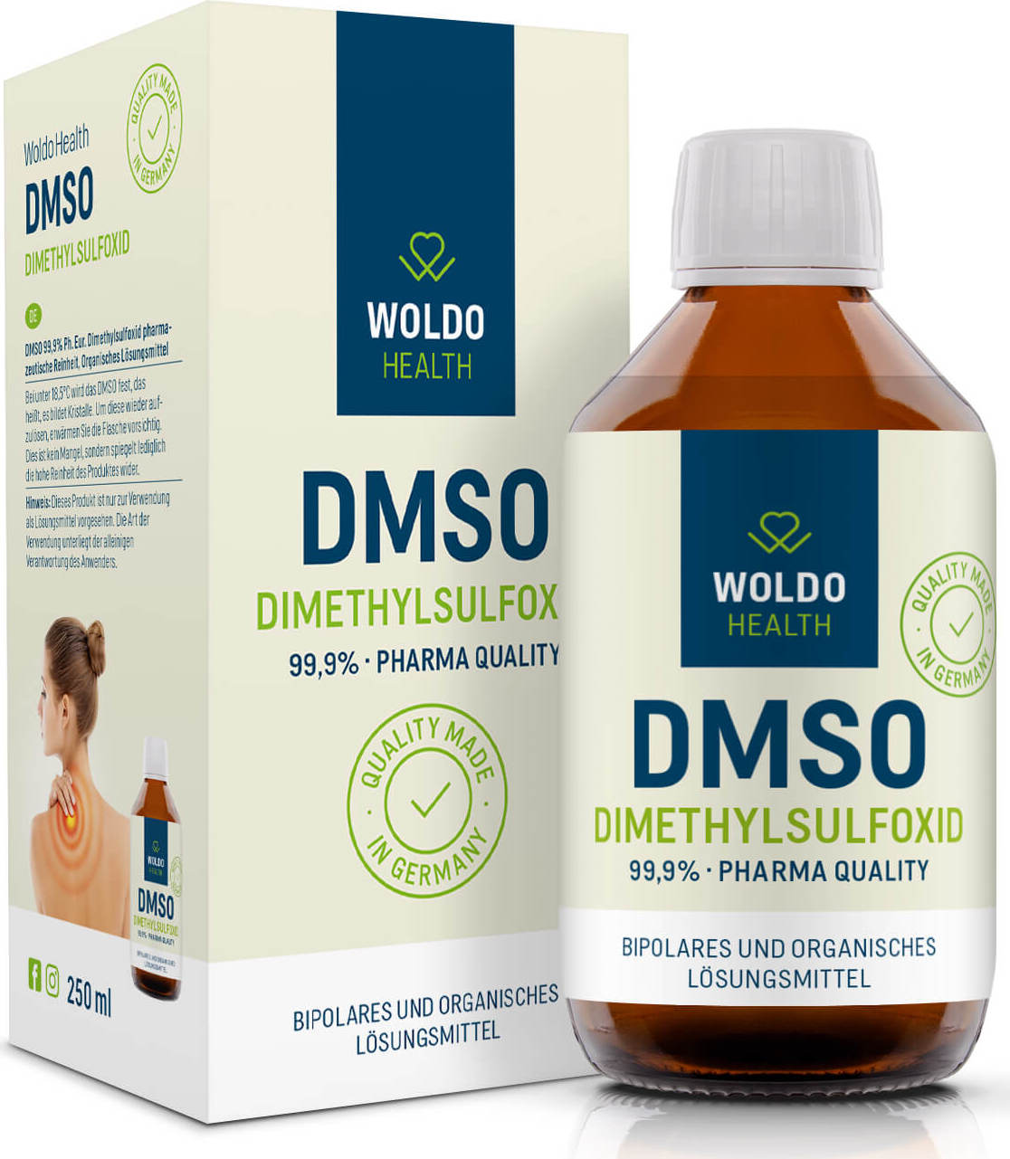 WoldoHealth® DMSO, 250ml