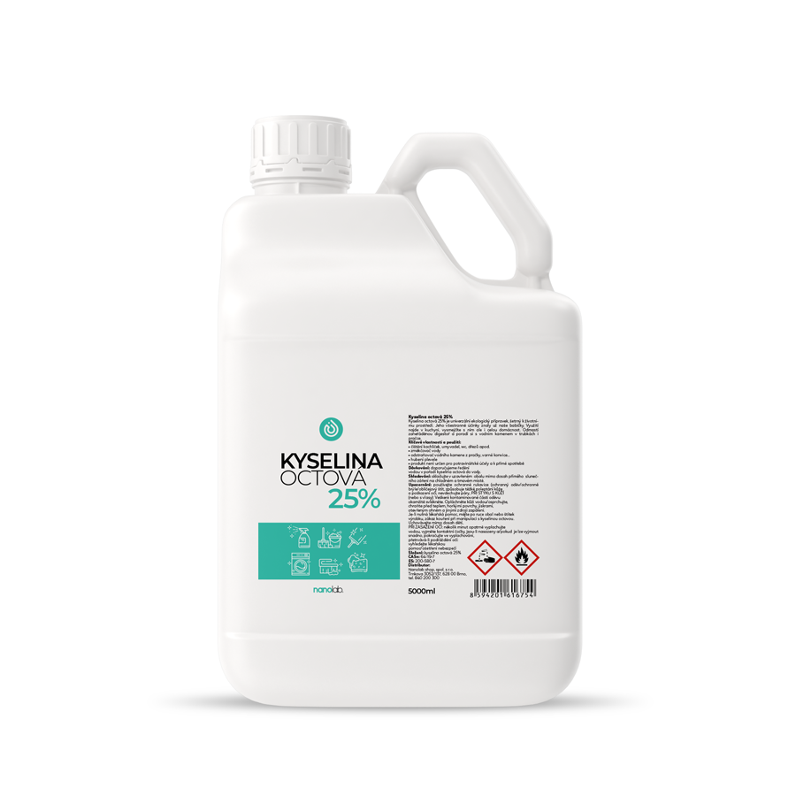 Nanolab Kyselina octová 25% 5L
