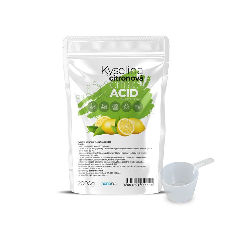 Nanolab Kyselina citronová 2kg