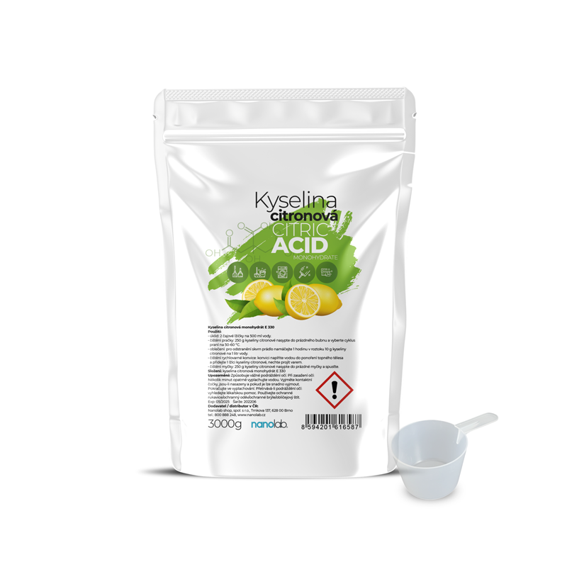 Nanolab Kyselina citronová 3 kg