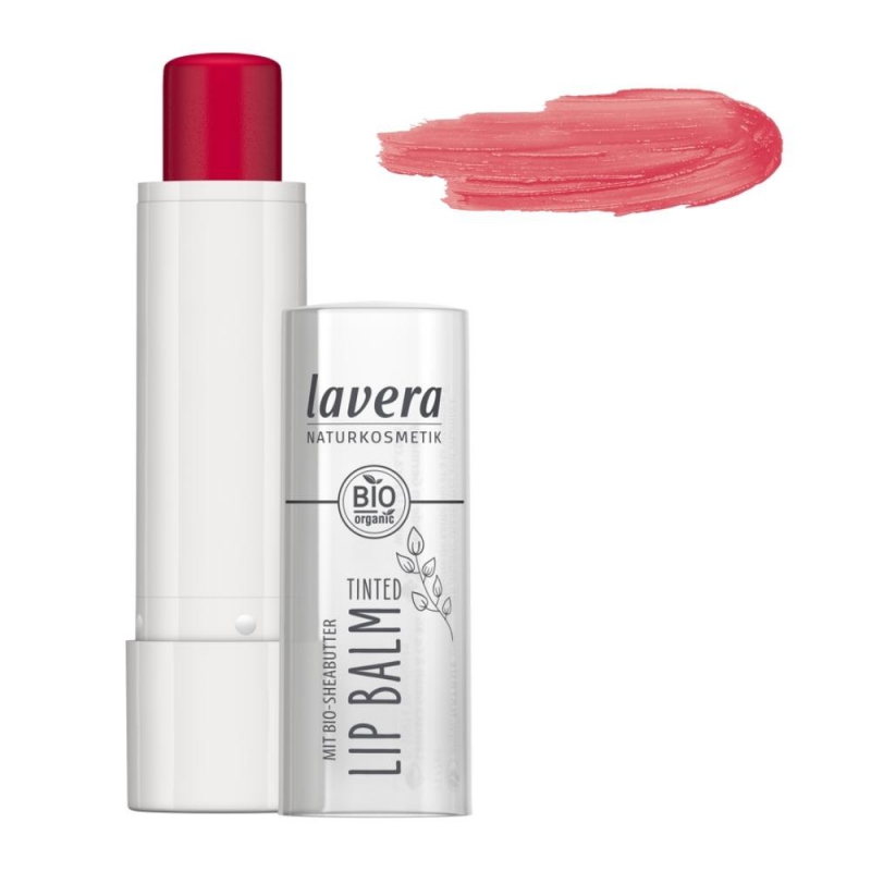 lavera Balzám na rty tónovací – 03 Strawberry Red 4,5g
