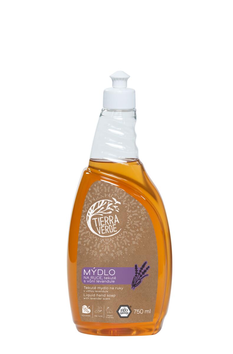 Tierra Verde – Tekuté mýdlo na ruce – levandule 750 ml