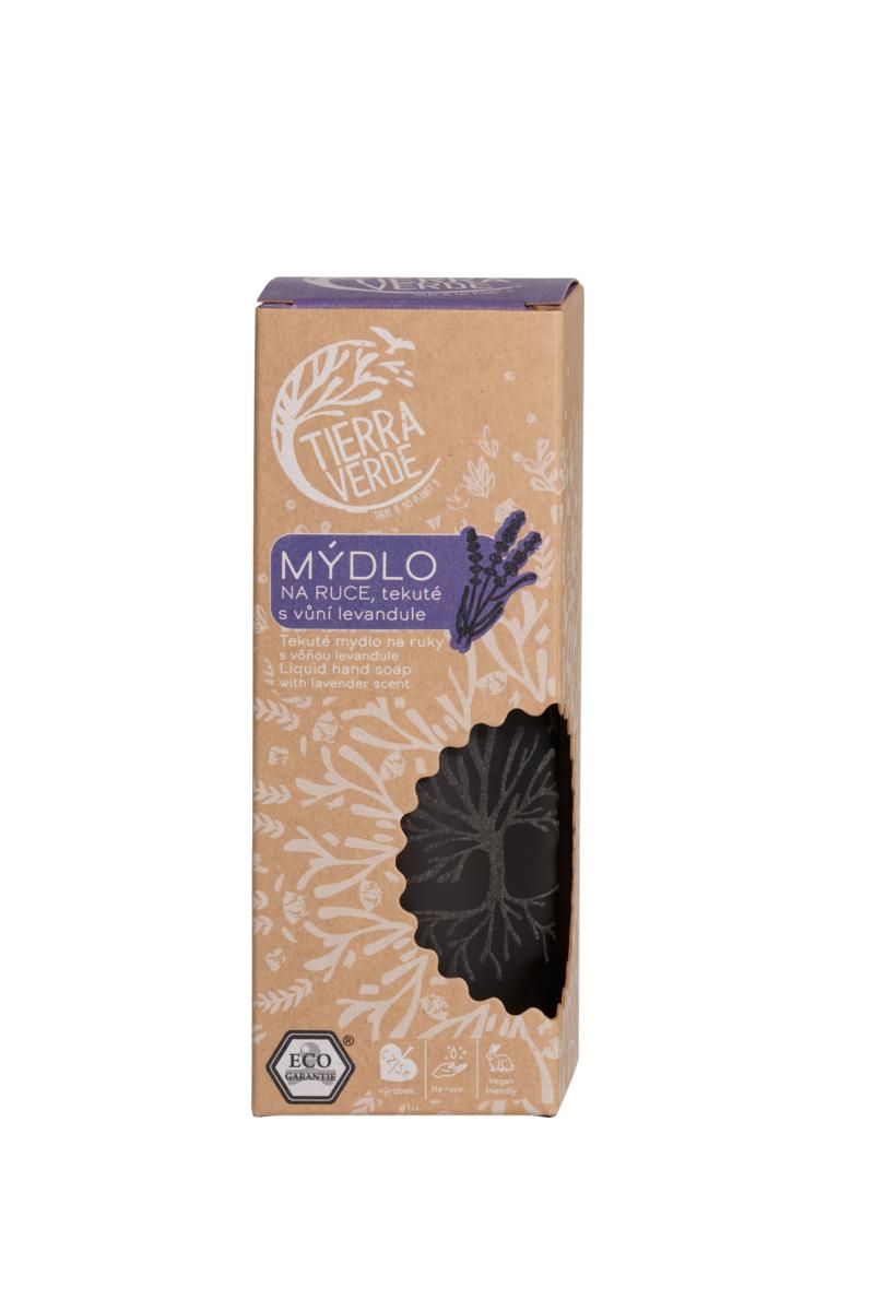 Tierra Verde – Tekuté mýdlo na ruce – levandule 230 ml