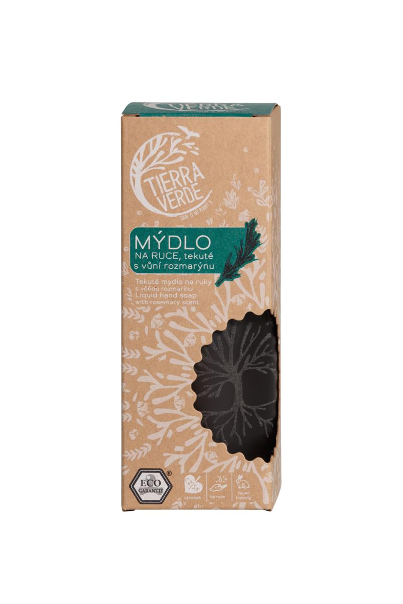 Tierra Verde – Tekuté mýdlo na ruce – rozmarýn 230 ml