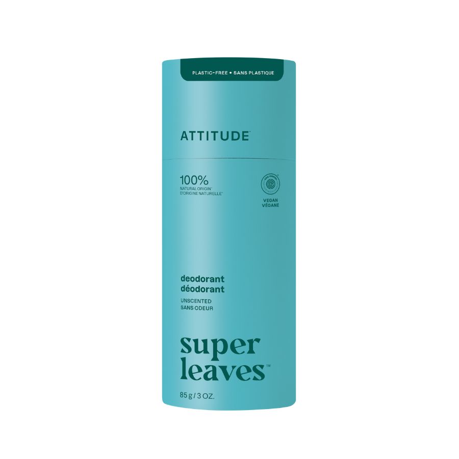 Přírodní tuhý deodorant ATTITUDE Super leaves - bez vůně 85 g