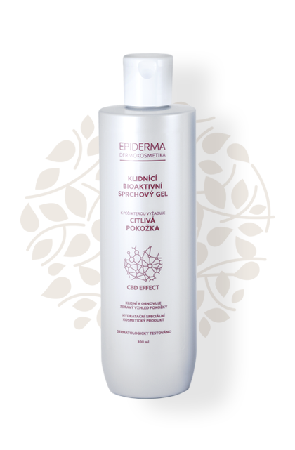 Epiderma CBD Klidnící bioaktivní sprchový gel, 300ml