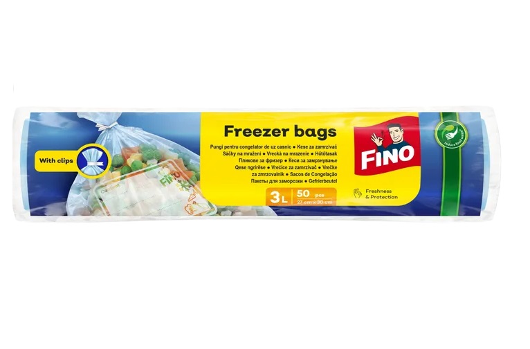 Fino Green Life FINO sáčky do mrazničky 3 litry, 50 ks