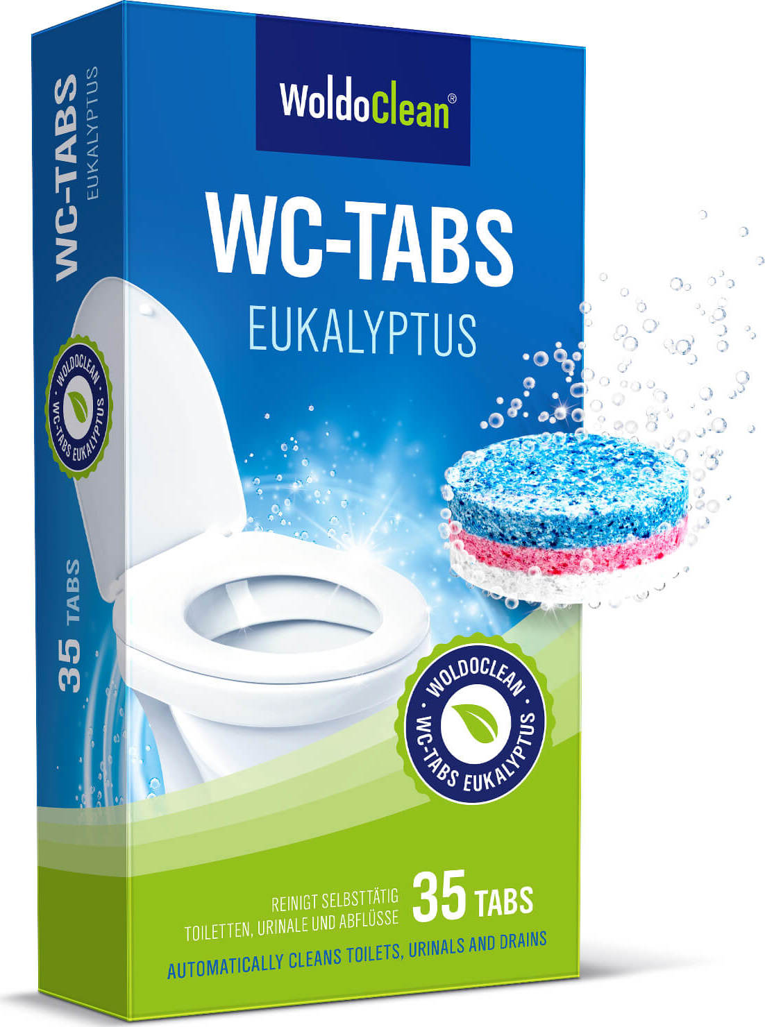 WoldoHealth® WoldoClean® WC tablety, 35ks