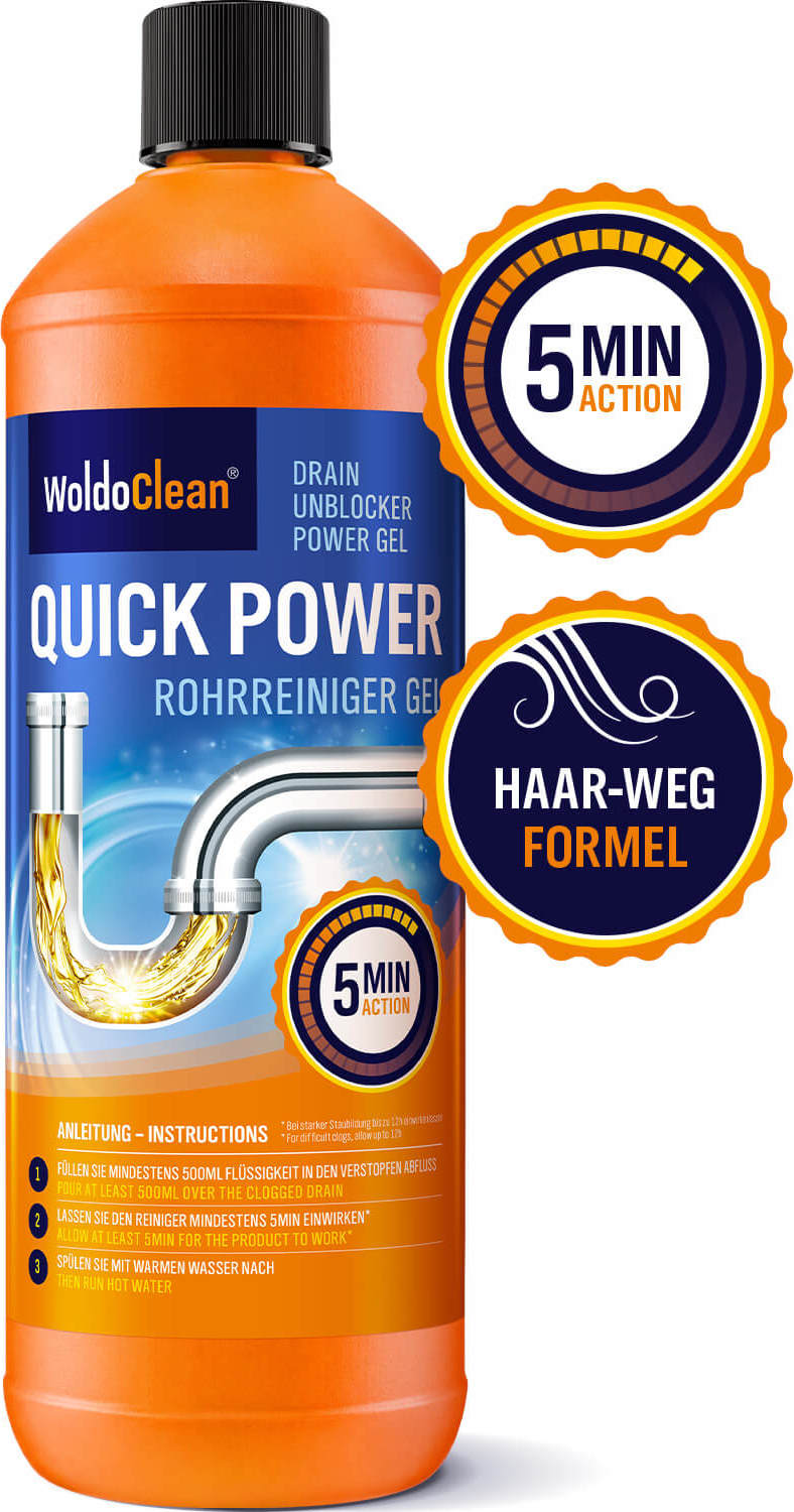 WoldoHealth® WoldoClean® Power čistič odpadu, 1000ml