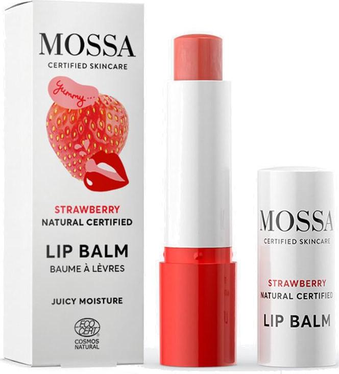 MOSSA Balzám na rty Strawberry 4,5 g