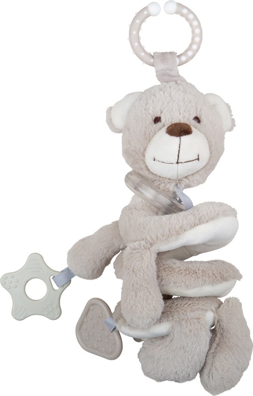 Bigjigs Toys Bigjigs Baby Chrastítko medvídek spirála