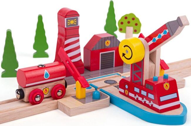Bigjigs Rail Hasiči mořští záchranáři