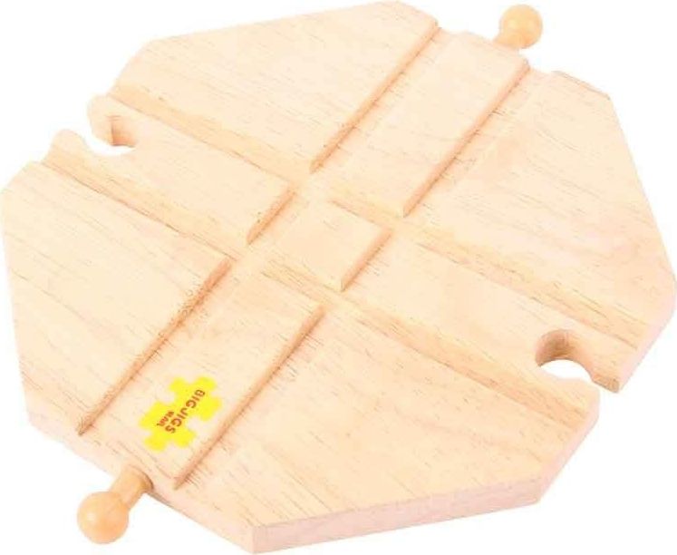 Bigjigs Rail Křížení dřevěné vláčkodráhy