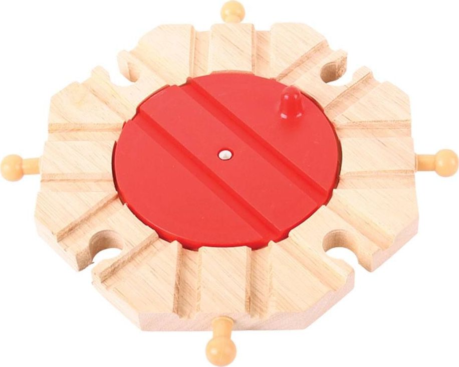 Bigjigs Rail Točna s 8 výjezdy