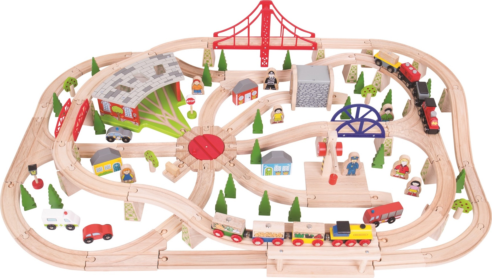Bigjigs Rail Vláčkodráha Depo