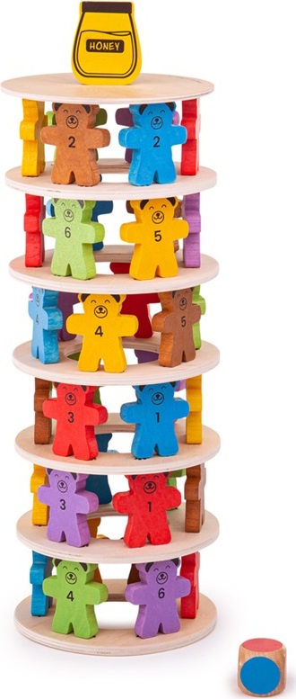 Bigjigs Toys Hra padající medvídci