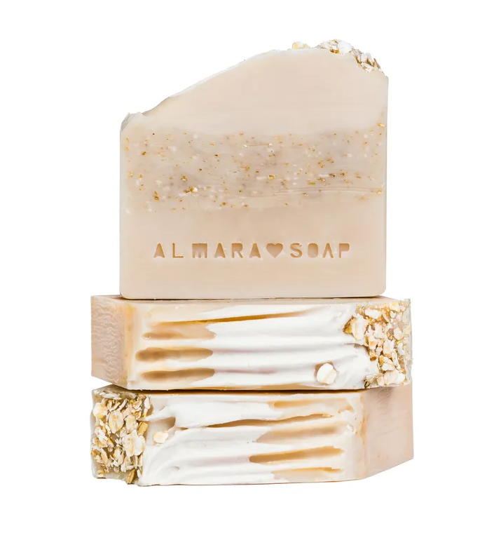 Almara Soap Tuhé mýdlo Sweet milk, 100 g