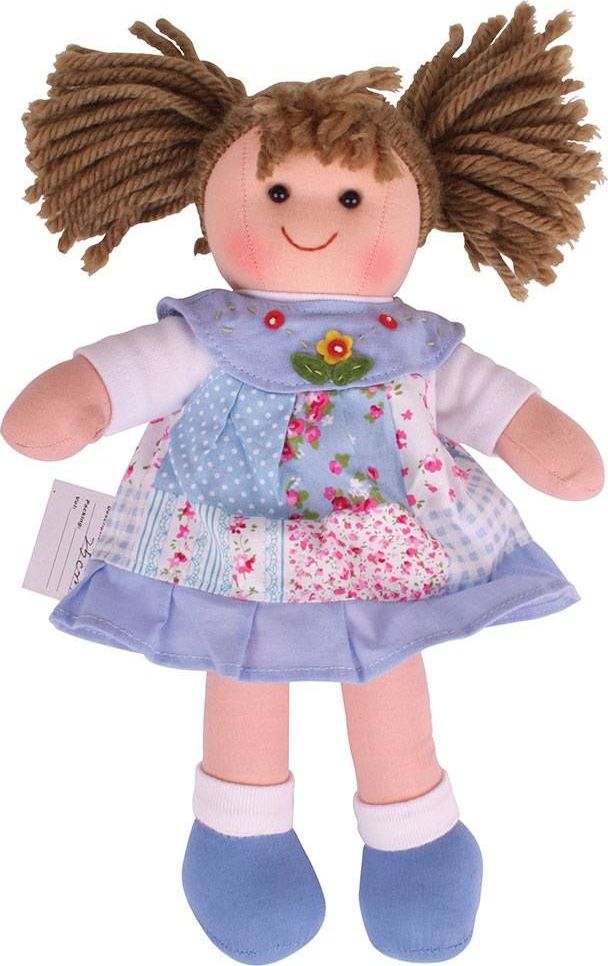 Bigjigs Toys Látková panenka Sarah 28 cm