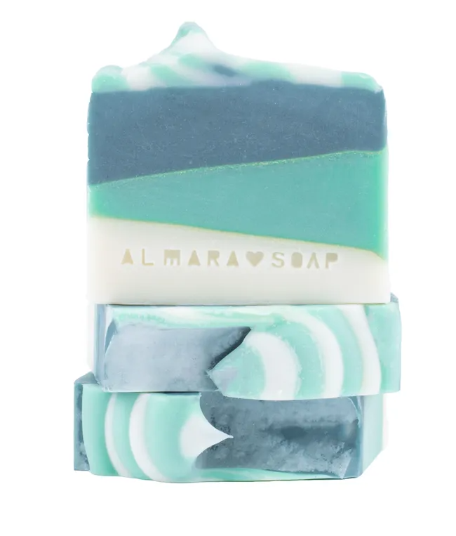 Almara Soap Tuhé mýdlo Green tea cucumber, 100 g