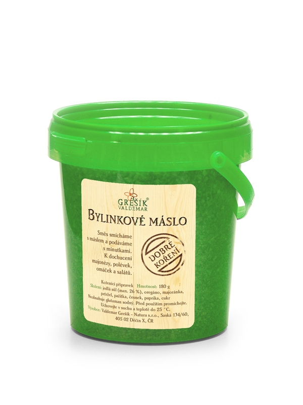 Valdemar Grešík - Natura s.r.o. Grešík Bylinkové máslo 350 g