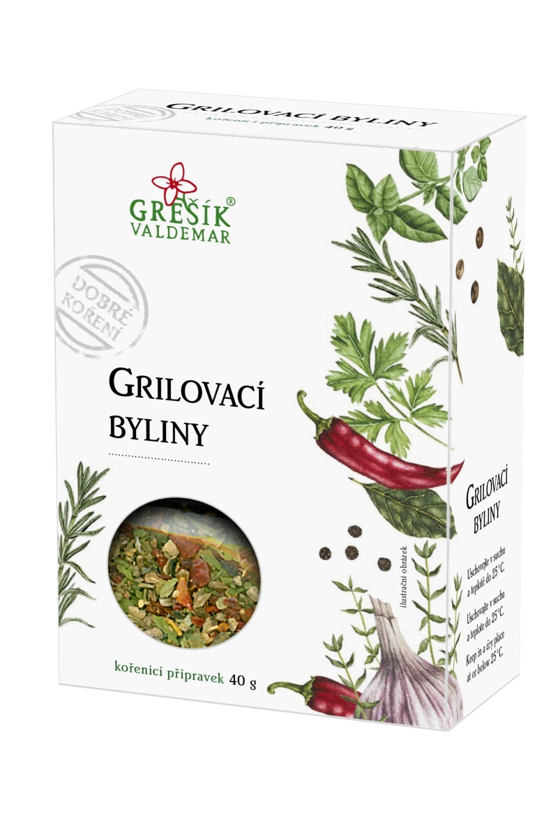 Valdemar Grešík - Natura s.r.o. Grešík Grilovací byliny 40 g