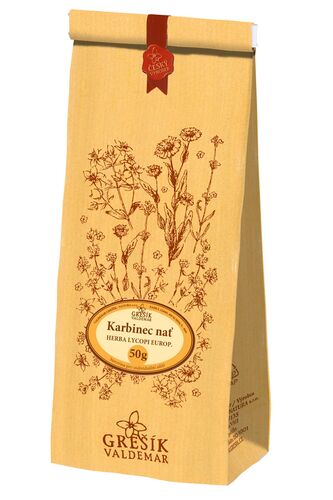 Valdemar Grešík - Natura s.r.o. Karbinec nať 50 g GREŠÍK - N