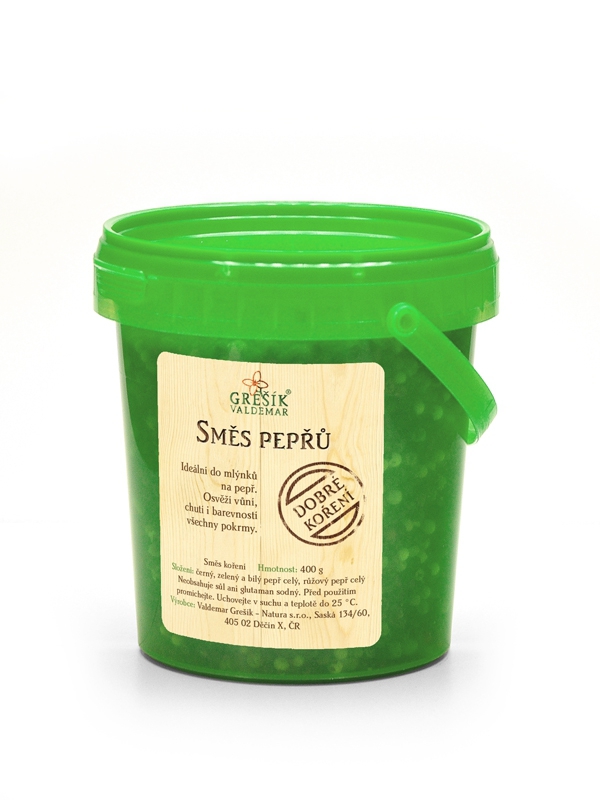 Valdemar Grešík - Natura s.r.o. Grešík Směs pepřů 400 g