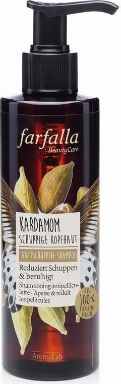 Farfalla Kardamom, Antischuppen-Shampoo, šampon proti lupům s vůní kardamomu 200 ml