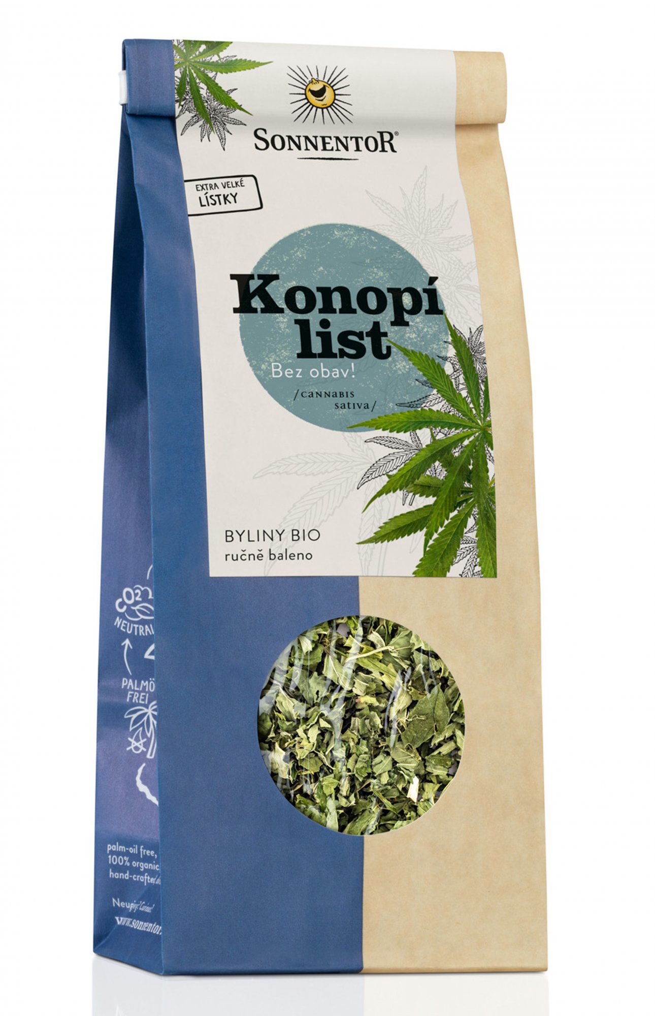Sonnentor Konopí list bio syp. 40g