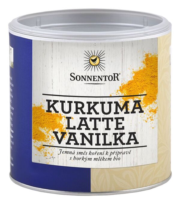 Sonnentor Kurkuma Latte - vanilka bio 230g gastrobalení