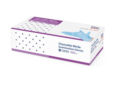 Hartmann Nitrilové rukavice Blue Sail Nitrile - Hartmann, velikost S,M,L,XL -  100ks Velikost: S