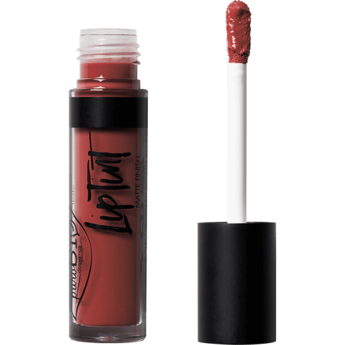 Rtěnka tekutá "Chocolate Red" Matná puroBIO 4 ml