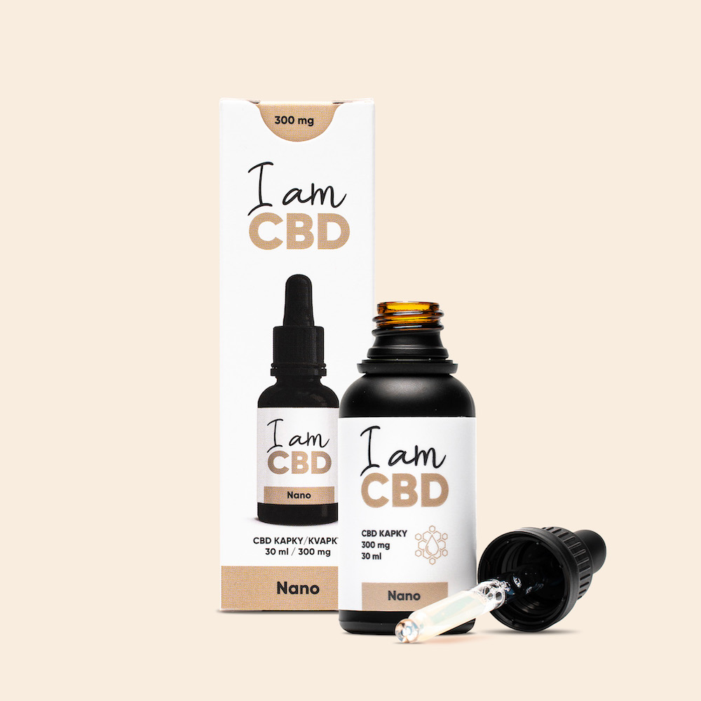 I am CBD Nano CBD kapky 30 ml